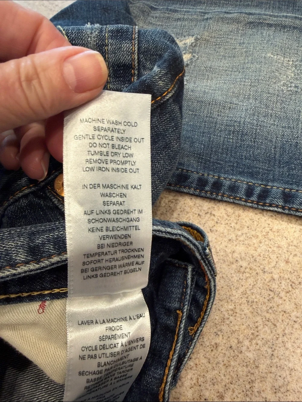 True Religion dark blue